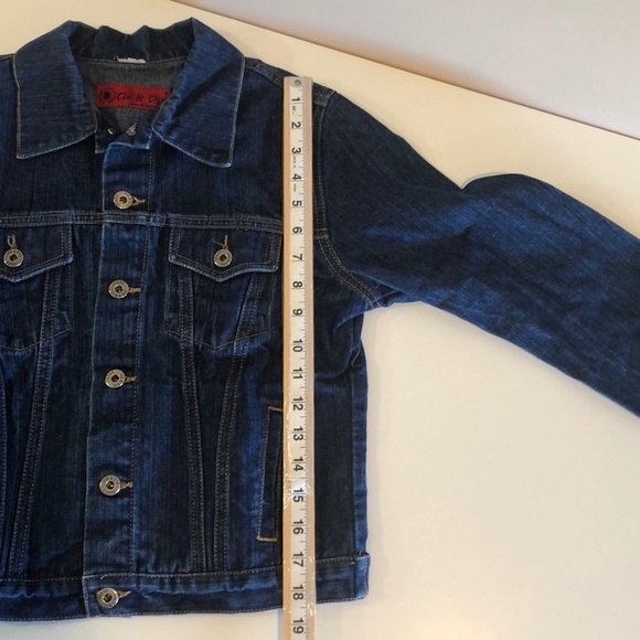 Tie & Dye Button Up Jean Jacket Small - Picture 6 of 8